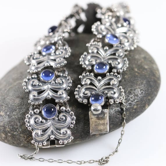 Margot de Taxco Necklace, Bracelet & Earring Set … - image 7