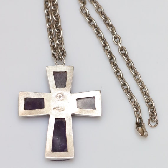 William Spratling Taxco Cross Pendant | Vintage S… - image 8