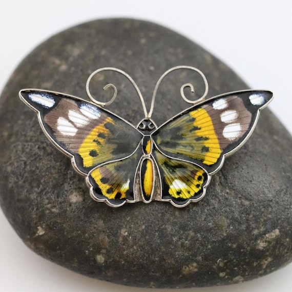 David Andersen Extra Large Multi-Color Brown Butt… - image 1