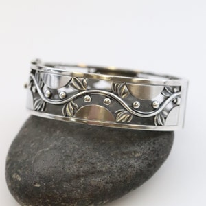 Vintage Georg Jensen Jewelry | Art Deco Bangle Bracelet 66