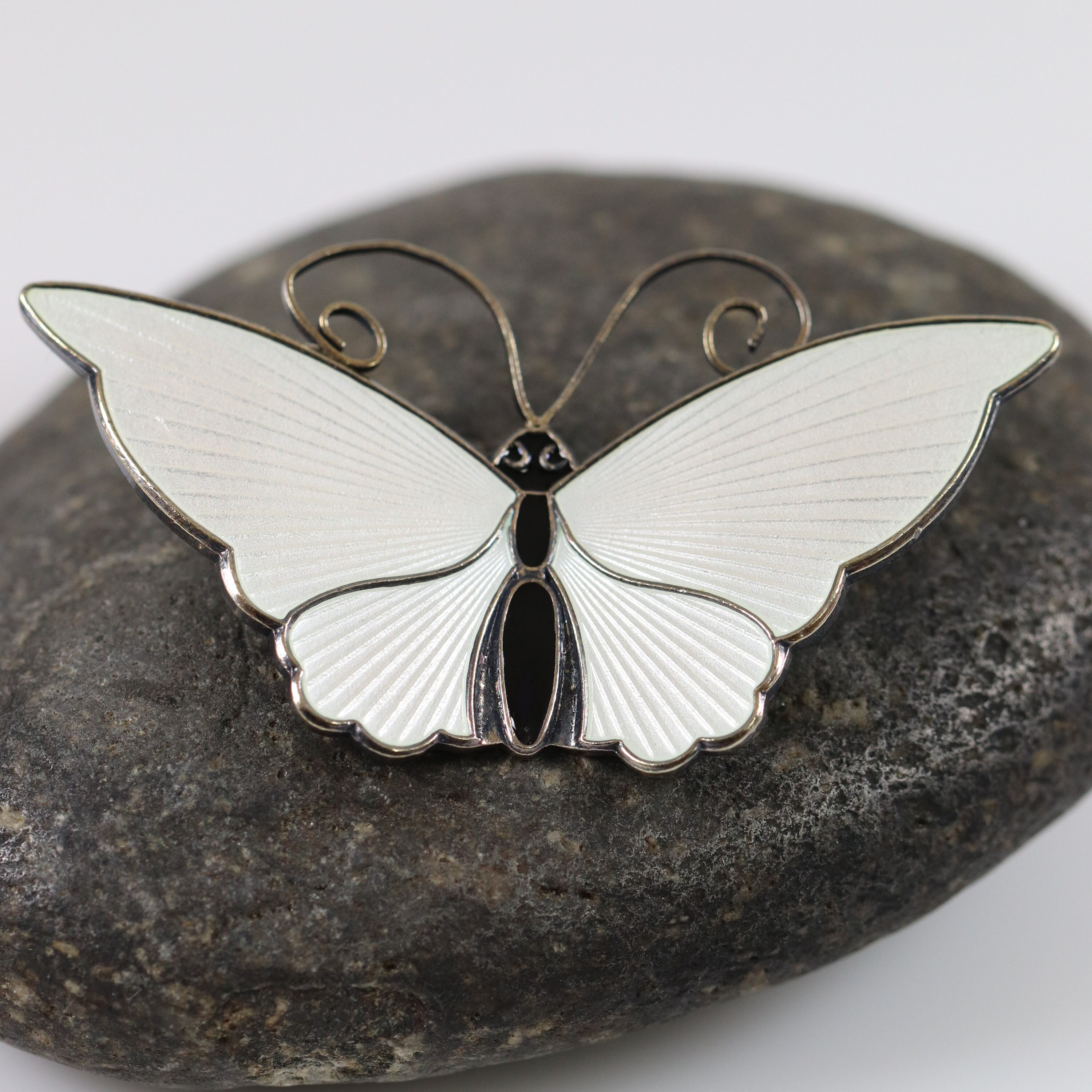DAVID-ANDERSEN ノルウェー 蝶 ブローチ  シルバー925 David Andersen Butterfly - Etsy