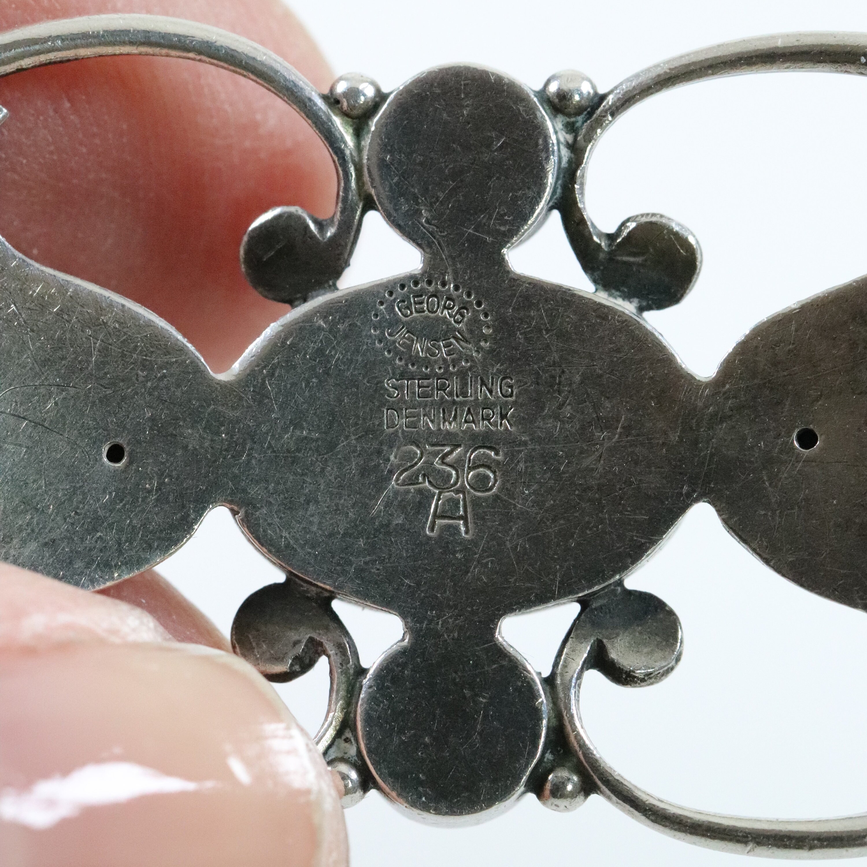 ジョージ ジェンセン フローラルブローチ #236A | ヴィンテージ