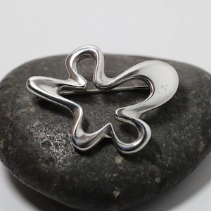 Splash Abstract Brooch 321 Henning Koppel | Sterling Silver