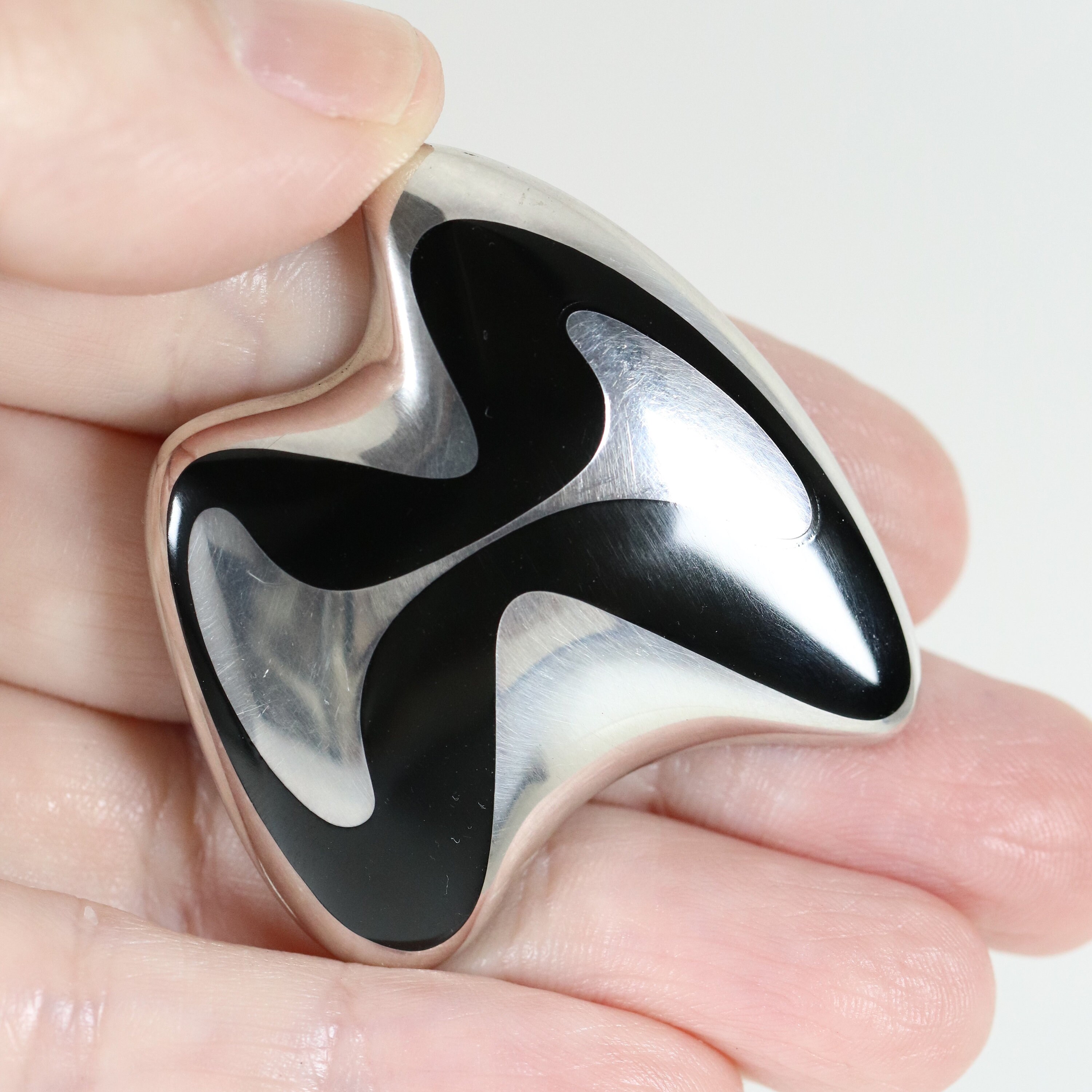 ジョージジェンセン　スプラッシュブローチ Georg Jensen Sterling Silver ブローチ No 321 Splash