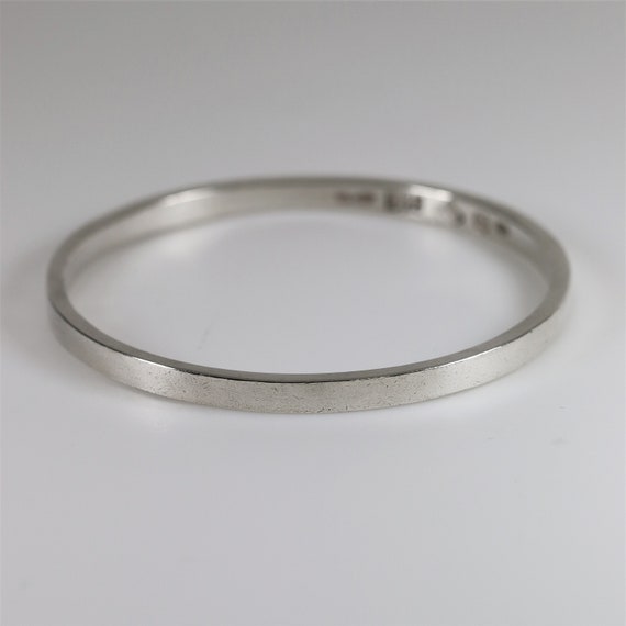 Antonio Pineda Taxco Modernist Bangle | 970 Sterl… - image 2