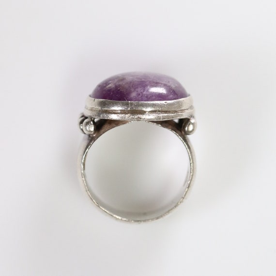 William Spratling Amethyst Statement Ring | Vinta… - image 6
