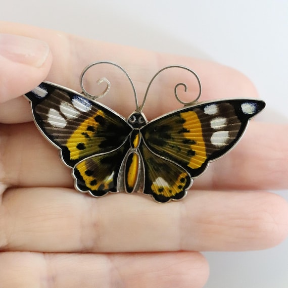 David Andersen Extra Large Multi-Color Brown Butt… - image 3