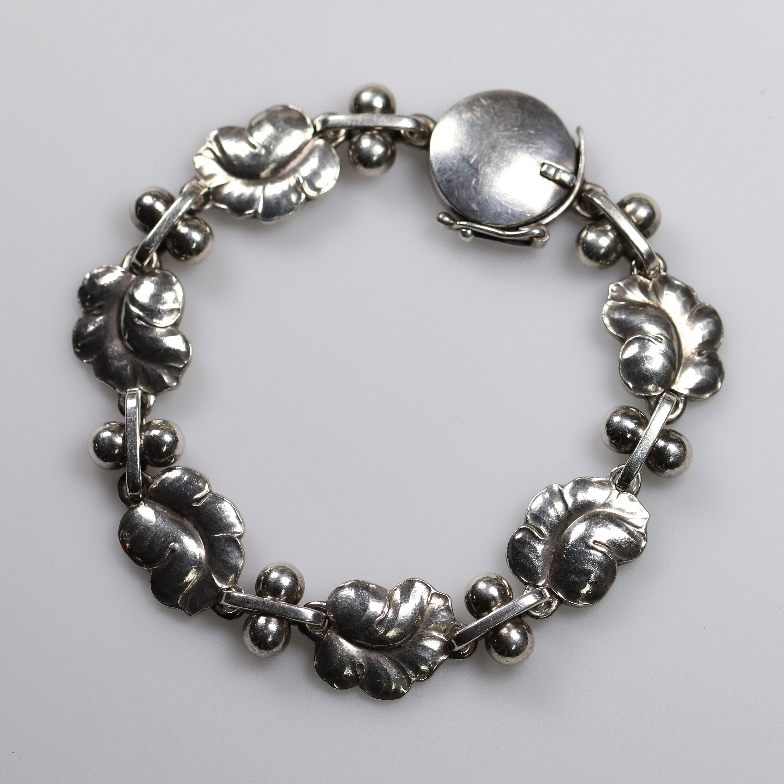 Buy Georg Jensen Foliate Bracelet 96 | Vintage Sterling