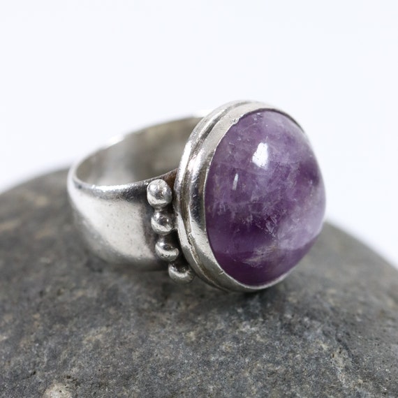 William Spratling Amethyst Statement Ring | Vinta… - image 1