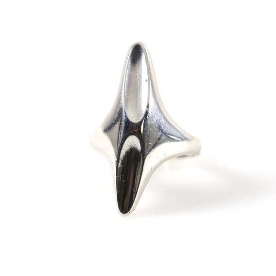 Georg Jensen Modernist Ring 128 | Vintage Sterlin… - image 4