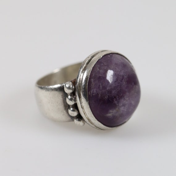 William Spratling Amethyst Statement Ring | Vinta… - image 4