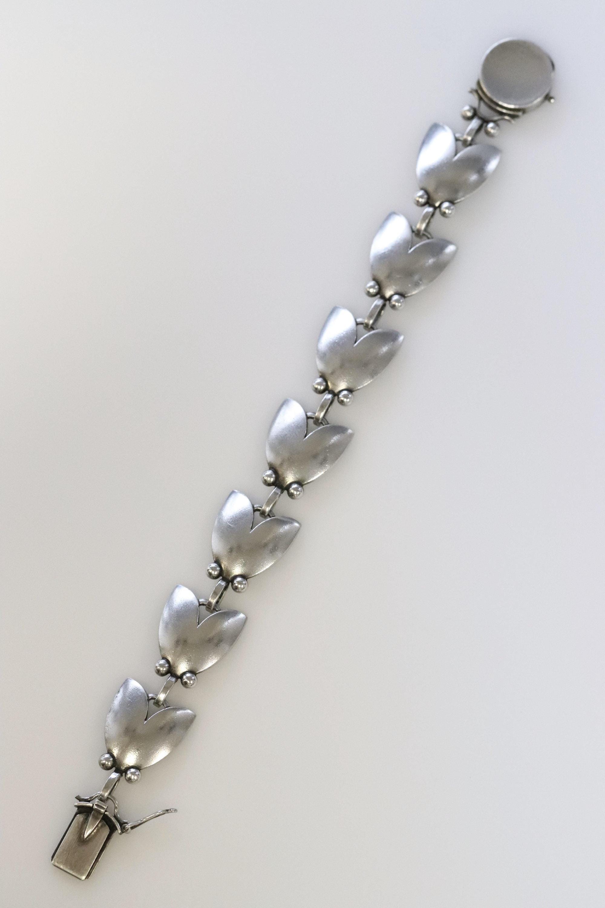 Tulip Bracelet 93 by Harald Nielsen | Sterling Silver