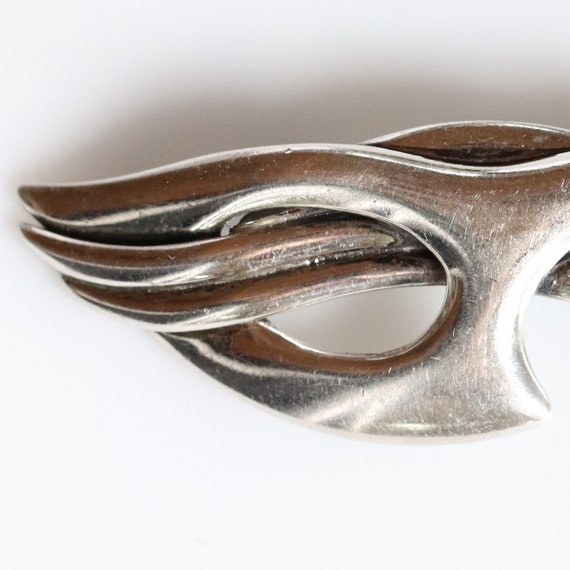 Taxco Sigi Pineda Abstract Brooch | Vintage Sterl… - image 4