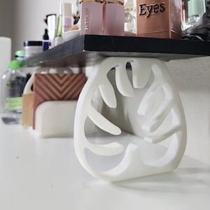 Monstera Leaf Aesthetic Shelf / Monitor Riser