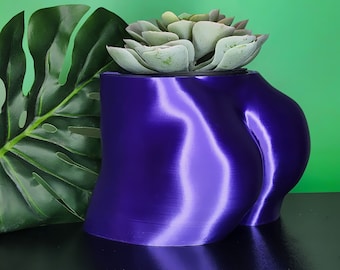 3D-printad planteringslåda och kruka för växter