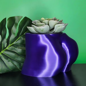 3D printed booty planter and butt pot for plants