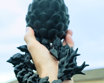 Articulated Dragon with Egg, Dragon Fidget Toy Unique Designs