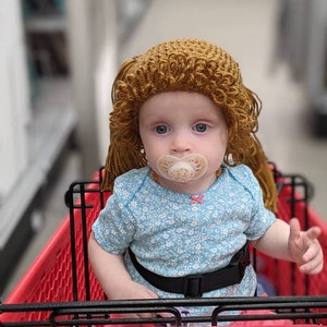Crochet cabbage patch wig