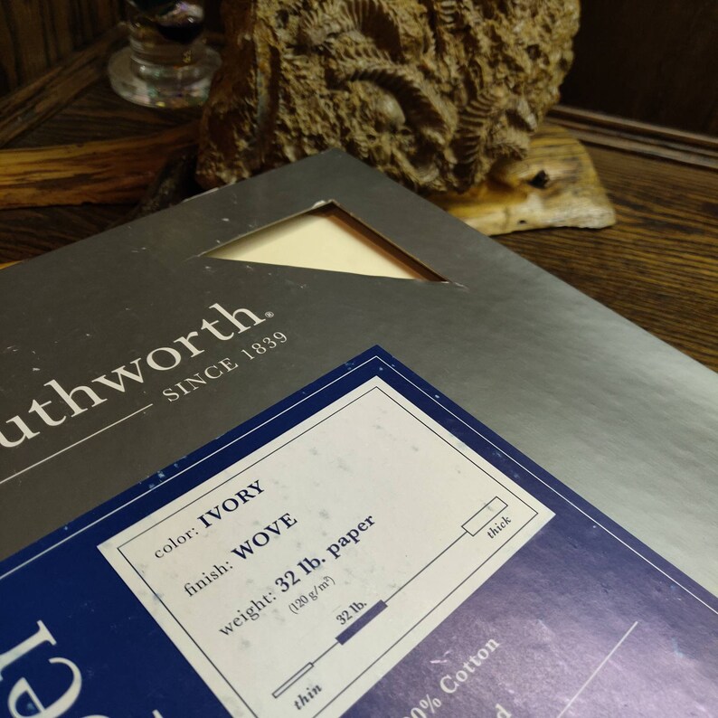 Copy paper with watermark picture