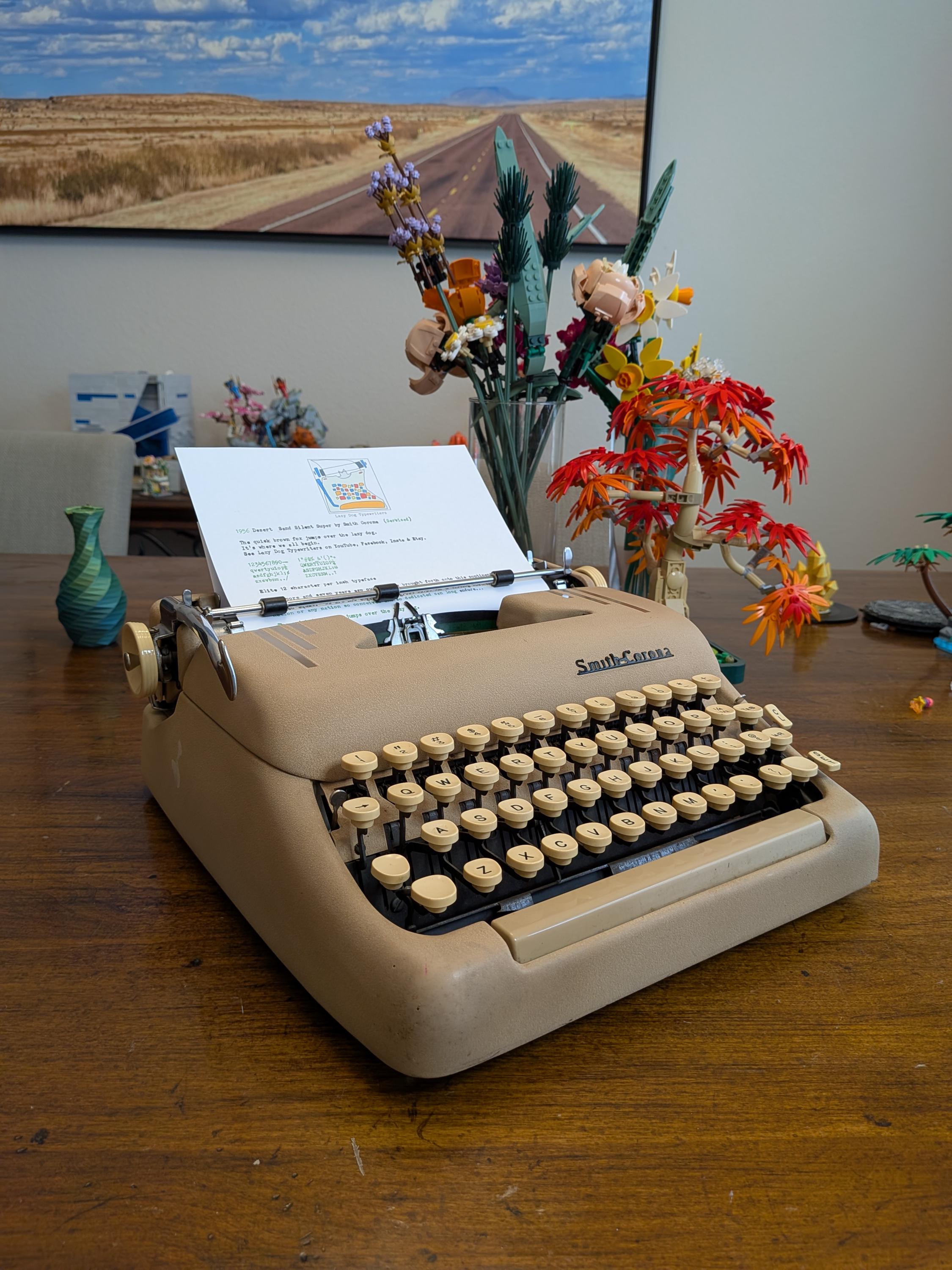 Smith Corona Super Typewriter - Etsy