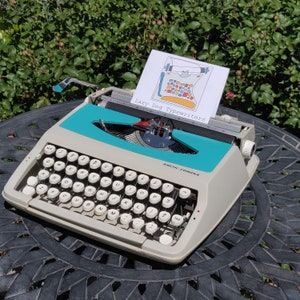 Vintage Typing Paper 50 Sheets of Typewriter Paper Typing