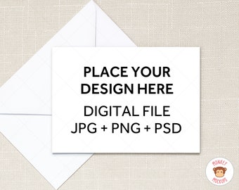 Invitation Mockup Etsy