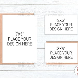 4X6 Wedding Cards Mockup, Invitation Mockup, Wedding Invitations ...
