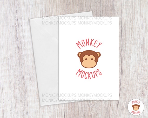 Greeting Card Mockup Invitation Card Mockup 5x7 Png Etsy