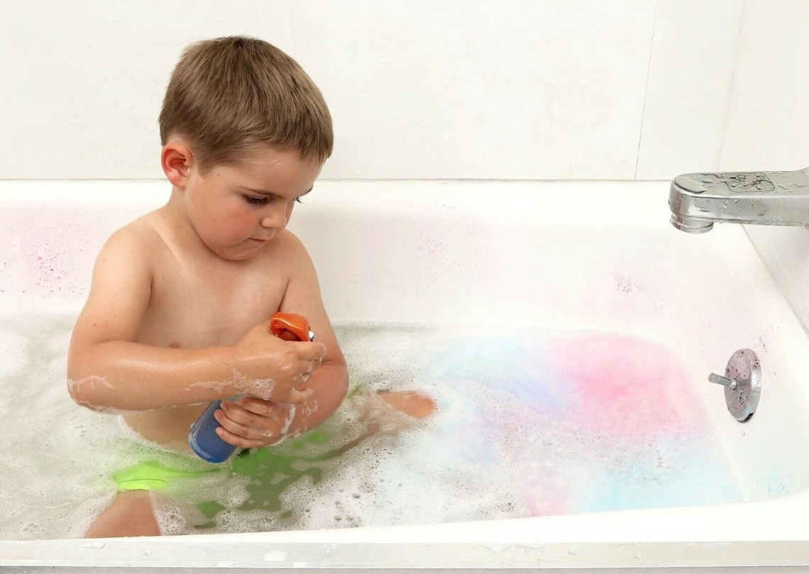 Bath Tub Fun Messy Play Kit Non Toxic New Etsy