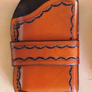 Custom Sized Mexican Loop Cell Phone Holster No concho