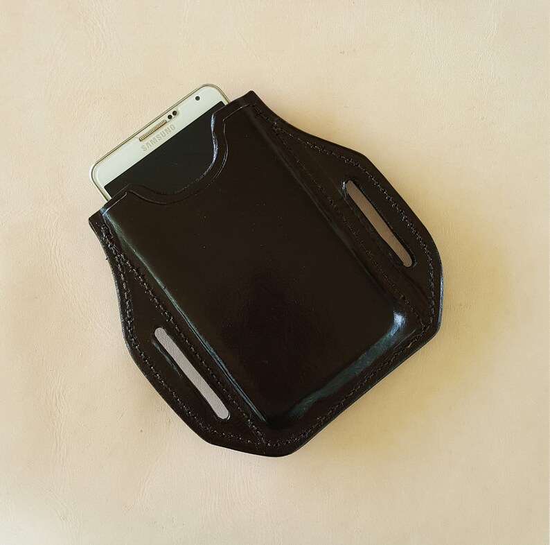 Pancake Style Custom Cell Phone Holster 