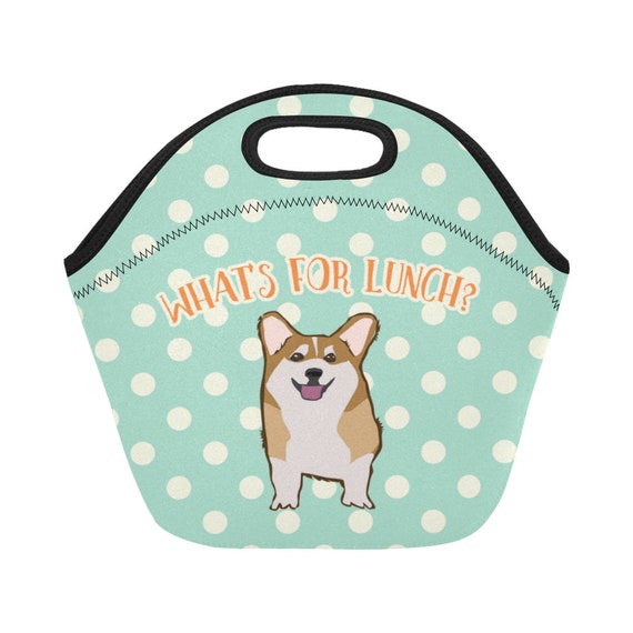 corgi lunch bag