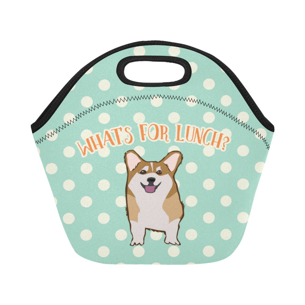 corgi lunch bag