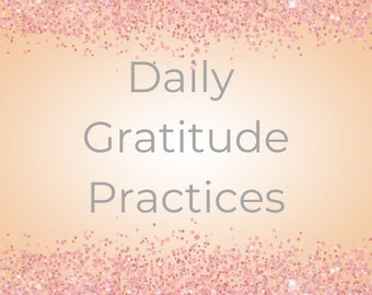 Gratitude Affirmation Cards, Printable Quotes, Digital Download, Self-Improvement, Positive Mindset