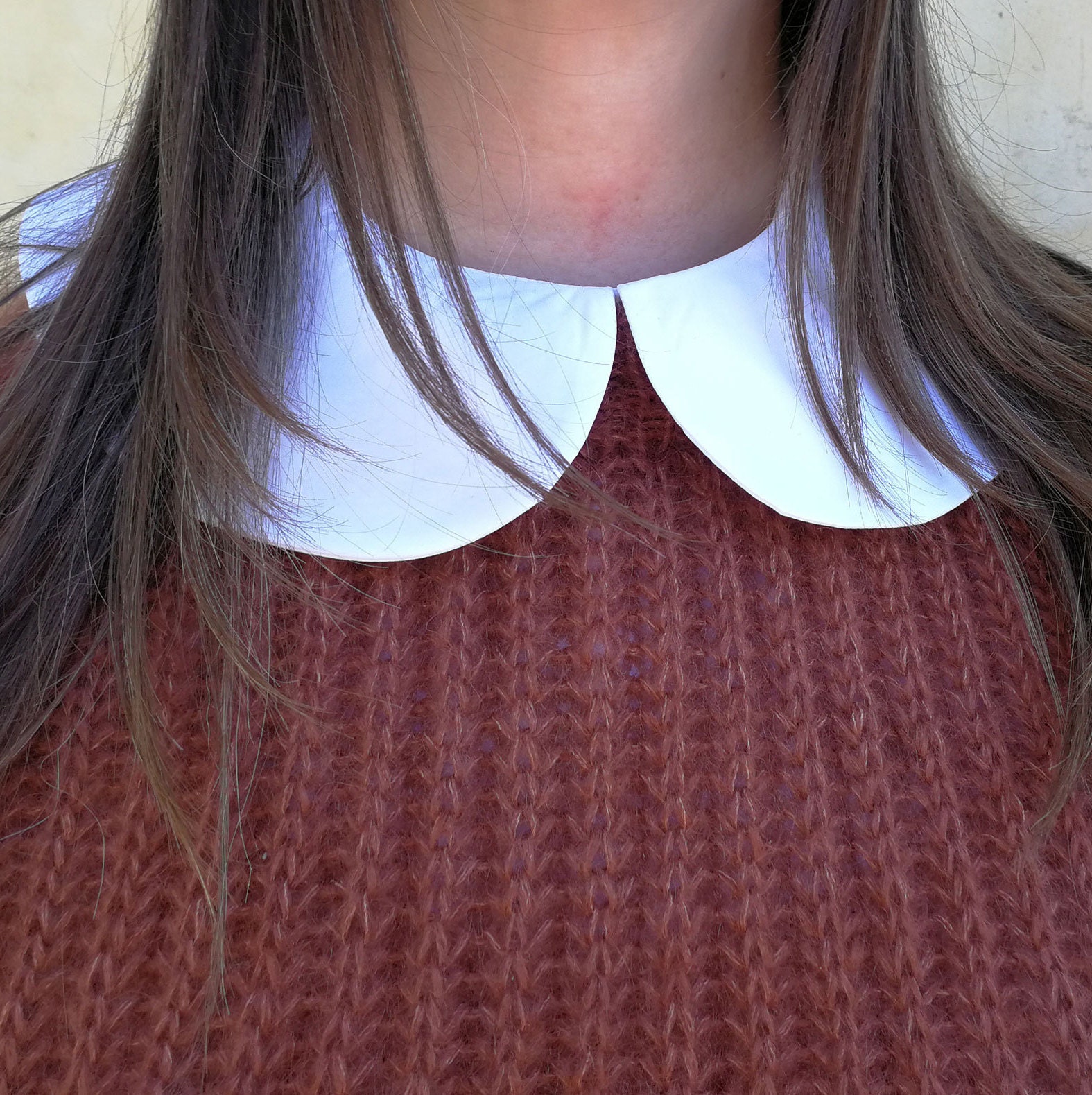 Detachable Peter Pan Collar Sewing Pattern, Downloadable, Pdf, Sewing