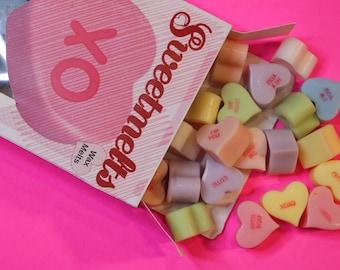 Valentine&#39;s Gift Best Friend /Valentine&#39;s Gift Friend/ Galentine Gift /Valentine Candle Candy Wax Melts