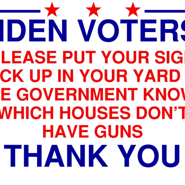 Anti-Biden Yard Sign - 18X24" with Stake - Fast Free Shipping!