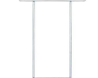 100 pack ***Heavy Duty*** 10x30 inch Galvanized Sign Stakes  - Fast Free Shipping!