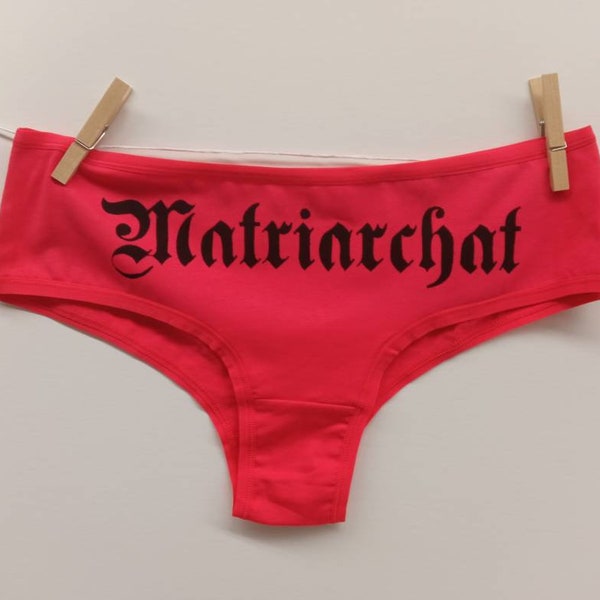 matriarchat unterhose