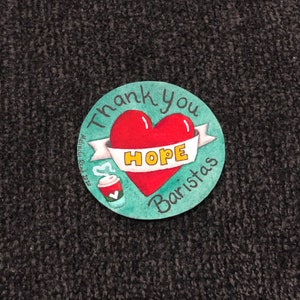 2020 Thank You & Hope 1.25 inch Button/Pin/Magnet Set 3