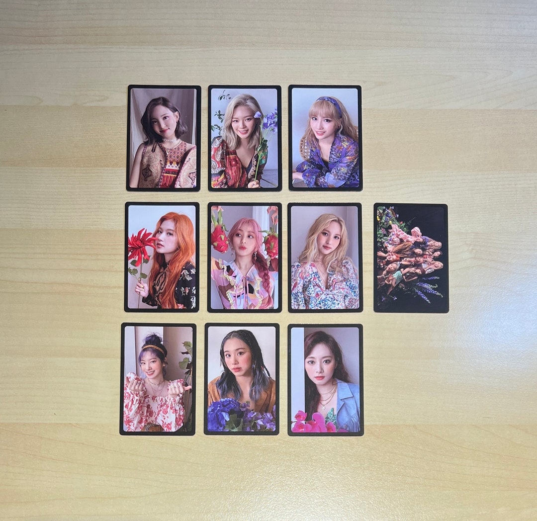 Twice OFFICIAL More&more Pre Order Benefit Pob Kpop Photocard - Etsy