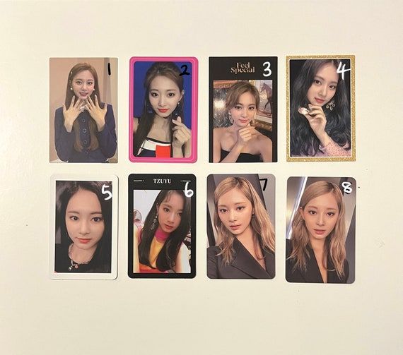 Twice OFFICIAL Tzuyu Photocards Kpop Album Pc - Etsy