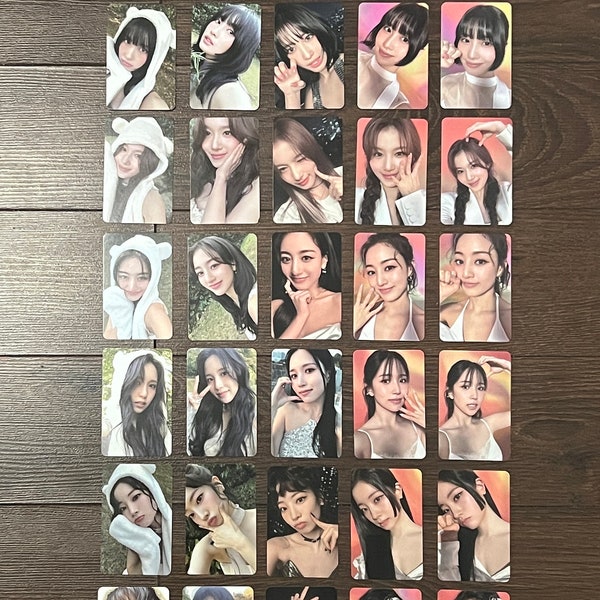 Carte photo Kpop album Twice OFFICIEL With You-th