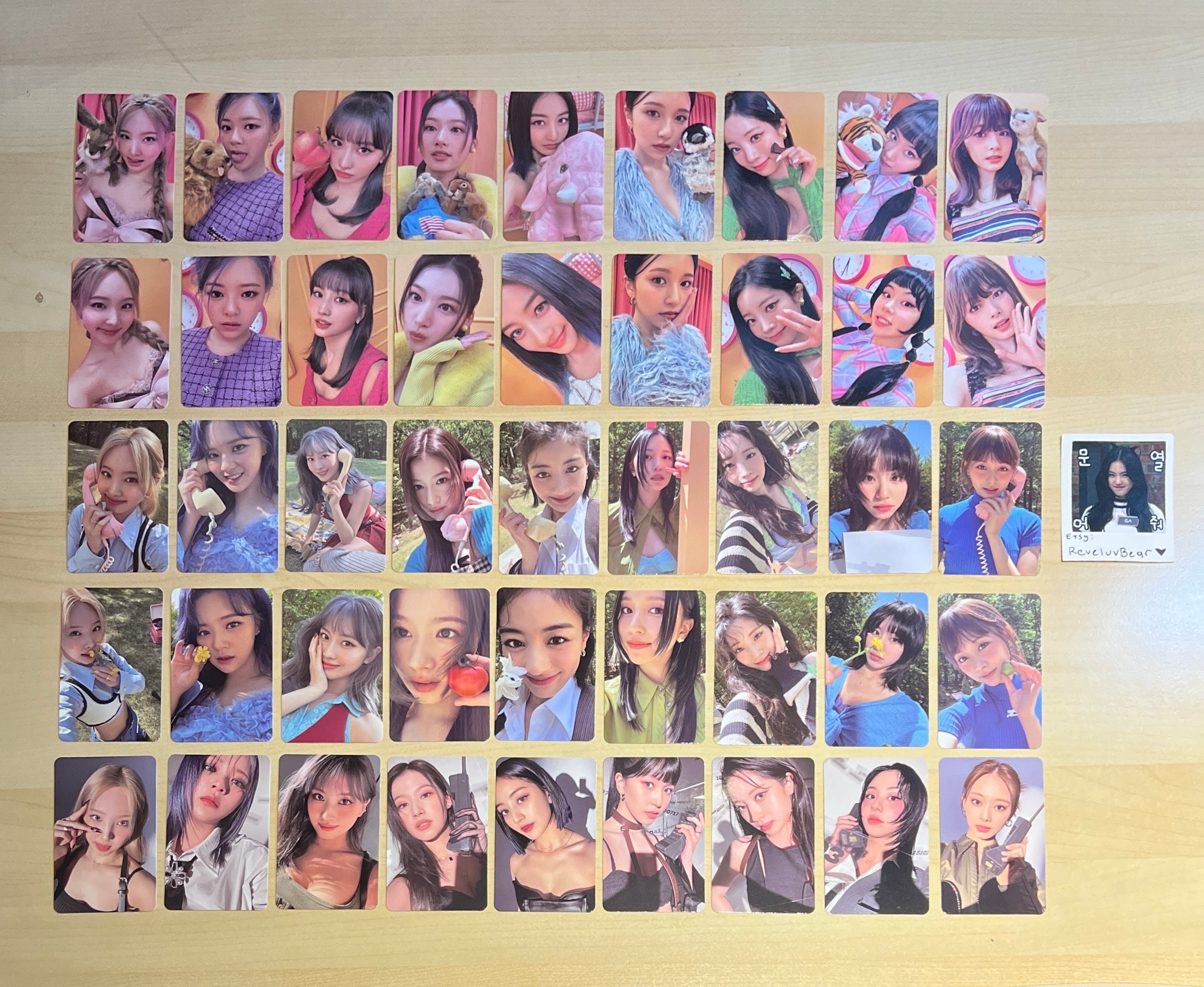 Twice OFFICIAL Between 1&2 Photocards Kpop Album - Etsy