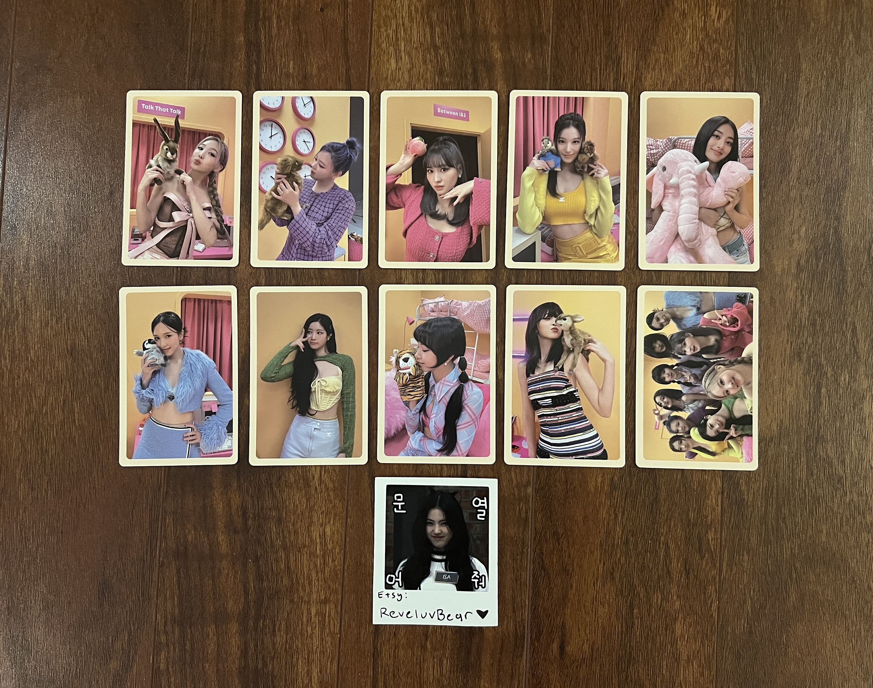 Twice OFFICIAL Between 1&2 Pre Order Benefit Pob Kpop Photocard - Etsy