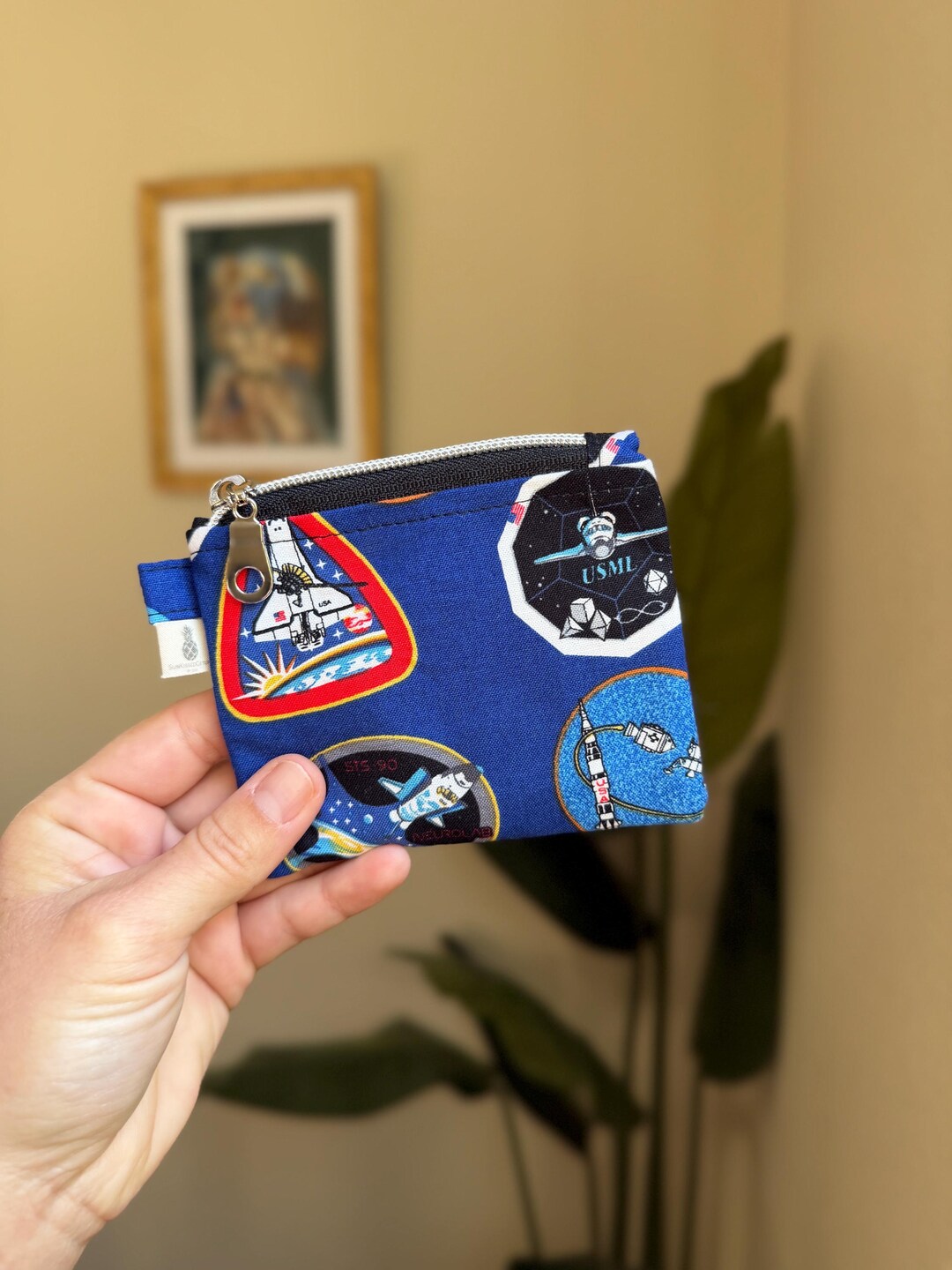 NASA Astronaut Outer Space Themed Coin Pouch, Purse, Travel Bag ...