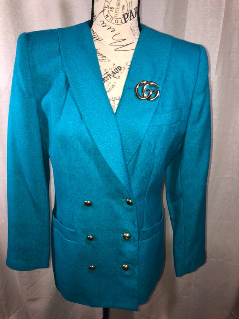 Gorgeous Vintage Blazer with Gold details