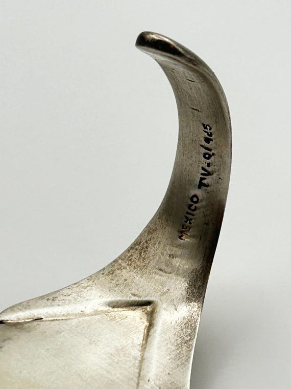 Multi Gemstone Bangle Bracelet, Sterling Silver, … - image 6