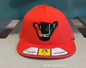 Vintage 90s Apex One U of M University of Miami Hurricanes Canes