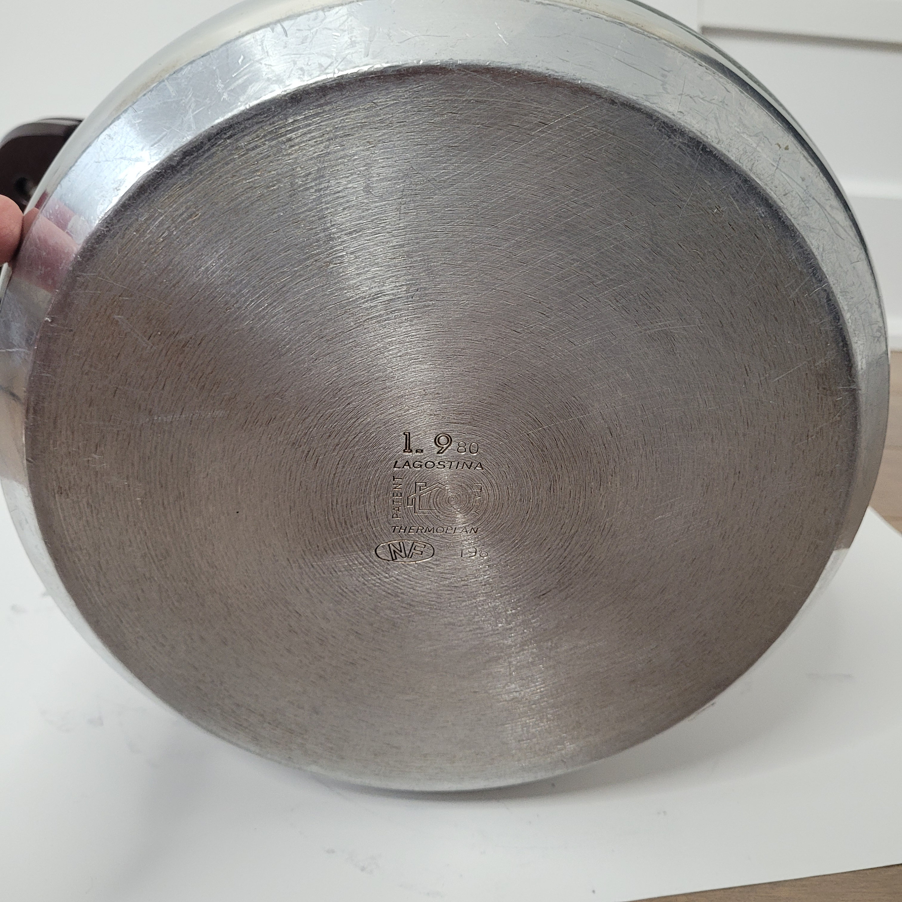 Poele Lagostina Poêle Tempra Antiadhésif 32 cm - - Noir - Aluminium